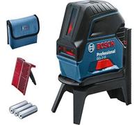 Laser point et ligne 3x1,5V GCL 2-15 (sans batterie ni chargeur) en boîte carton - BOSCH - 0601066E00