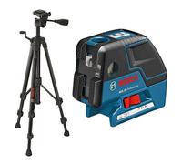 Laser points BOSCH GCL25 Professional + Trépied BT150