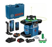 Laser rotatif BOSCH Professional GRL 650 CHVG 18V - Vert 650 m avec cellule - IP68 - Cellule LR 65 G et RC 6