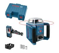 Laser rotatif GRL 400 H Professional + 2 piles 1,5 V LR20 + 1 pile 9V 6LR61 + coffret BOSCH 0601061800