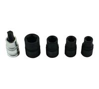 Laser Tools 7811 Pentagon Socket & Bit Set 1/2"D 5pc