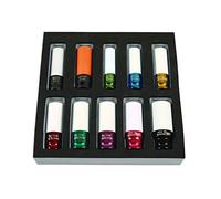 Laser Tools-Alloy Écrou de Roue de Master Kit 1/2 D 10pc-7125