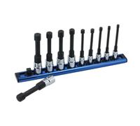 Laser Tools Réduit Tige Hexagonale Douille Set 0.6cmD & 1cmD 10pc 8910