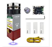 LASER TREE Kit module laser 5W de puissance optique avec assistance pneumatique,Tête de gravure à focale fixe de 45 mm, module de gravure laser 450 nm pour machine à graver, 12 V