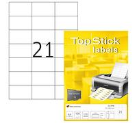 Laseretikett 70x42,3 we TopStick 2100er