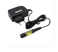 LASERFUCHS laser ligne, rouge, 650 nm, 5 V DC, Ø12x45 mm, 90 °, focus fixed (250mm), classe de laser 1, incl. alimentation électrique - 70106312