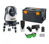 Laserliner 032.090L Kit Laser À Lignes Croisées (1x 1,7 Ah) Dans Un Systainer - 8 Lignes - Vert - 55 M