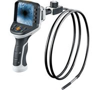 Laserliner Caméra endoscopique avec éclairage, VideoFlex G4 ArcView, caméra d'inspection pour tuyaux, cavités et véhicules, caméra pour tuyaux étanche avec tête de caméra à réglage mécanique