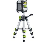 Laserliner CompactCross-Laser Pro - Set laser croix dans mallette + trépied - 2 lignes - vert - 40m - Bluetooth