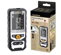 Laserliner DistanceMaster 40 Télémètre Laser, Appareil de Mesure Numérique avec Une Portée de 40 m, Mesure de Longueur/Surface/Volume
