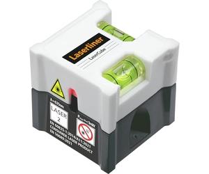 LaserLiner Mini LaserCube - Laser à lignes, niveau à bulle laser