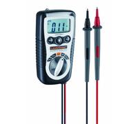 Laserliner Multimètre MultiMeter Pocket – Tension et courant, CAT III 1000V, Lampe intégrée
