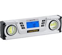 Laserliner Niveau à bulle numérique, DigiLevel Plus 25, mesure d'angle à 360°, étalonnage par retournement, support magnétique et écran rabattable facile à lire