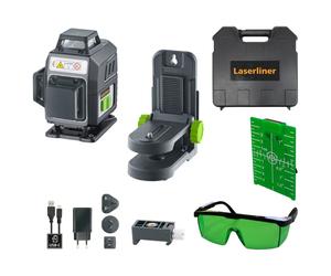 Laserliner PocketPlane-Laser 4G Laser À Lignes Croisées Dans Un Coffret - 4 Lignes - Vert - 30 M