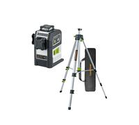 Laserliner SuperPlane-Laser 3G Multi-18V Laser À Lignes Croisées Avec Trépied Dans Un Sac - 3 Lignes - Vert - 30 M