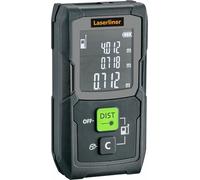 Laserliner Télémètre Laser, Laser Range Master Gi4 Mini, Appareil de Mesure Numérique avec Une Portée de 40 m, Mesure de Longueurs, de Surfaces et de Volumes