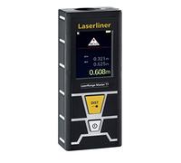 LASERLINER - Télémètre - Mesures précises - Addition et Soustraction de longueurs - Portée 70m - Mesure de l’angle - Écran Tactile - Filetage pour Trépied