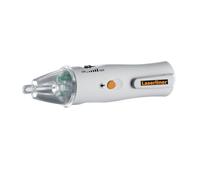 Laserliner Testeur de tension, AC Check, testeur de courant sans contact 5-1000 V CA avec détection de rupture de câble, réglage de la sensibilité, signalisation LED et lampe intégrée