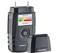 LASERLINER - WoodTester Compact - Humidimètre/Testeur taux d’Humidité de Bois - 0°C … 40°C