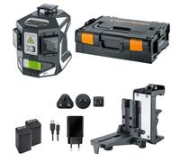 Laserliner X3-Laser Pro Laser À Lignes Croisées Avec Support Mural Dans Un Coffret L-boxx - 3 Lignes - 30 M