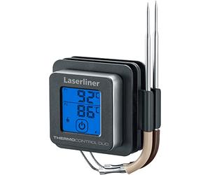 LaserlinerThermomètre à viande, ThermoControl Duo, appareil de mesure numérique de la température pour la restauration et les particuliers, thermomètre pour barbecue, -50 ° -300 °C