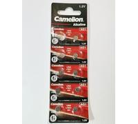 Lasermax Camelion AG1 Lot de 10 piles bouton alcalines 1,5 V