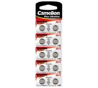 Lasermax Camelon AG12 Lot de 10 piles bouton alcalines 1,5 V