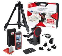 Leica DISTO S910 Pro Pack - kit télémètre laser haut de gamme, avec adaptateur Leica FTA 360-S, trépied TRI 70 et plaque de mire GZM 3, en coffret (utilisation en intérieur et extérieur)