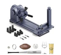 LaserPecker Extension rotative pour LP4, LX1/LX1 Max - Mandrin rotatif pour gravure d'objets cylindriques coniques, boules, verres à vin, tasses, bagues, etc.