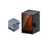 LaserPecker LP2 Graveur Laser Portable 5W 450nm, Machine de Garvure Laser Bleu de Sécurité Classe 1, précision 0,05mm pour Bois/Cuir/Tissu/Métal/DIY - avec Purificateur d'Air