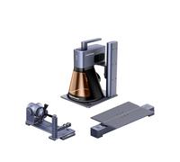 LaserPecker LP2 Plus Graveur Laser Diode 10W, Mini Machine de Gravure d'Artisanat Ultra-Rapide 4000 mm/s Résolution 4K/2K/1K Précisé Portable pour Bois,Papier,Cuir,Pierre,Acrylique,Métaux Revêtus,DIY