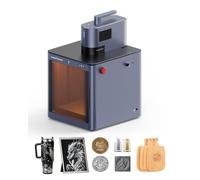 LaserPecker LP5 20W Graveur Laser Double Fibre + Diode avec Boîtier de Sécurité, Autofocus 5MP Graveur et Découpeur Laser pour Presque tous les Matériaux, Classe de Sécurité I Compatible Lightburn