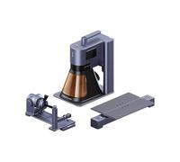 LaserPecker LP5 20W Machine de Gravure Laser Double Fibre Diode, Machine de Gravure et Découpe Laser 2 en 1 Graveur Laser pour Presque tous les matériaux avec Extension Coulissante & Rotation