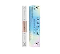 Lash And Seal Colle à cils 2 en 1 pour extensions de cils longue durée et forte tenue individuelle à la maison Cover Girl Total (Blanc Taille unique)