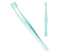 Lash Applicator, Eyelash Cluster Tweezers, 4.69x0.43 inch Non Slip Precision Grip, Professional Makeup Tool for Defining Styling, Home Travel, Beauty Salon, Lash Placement