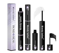 Lash Bond and Seal 6ml+6ml Colle Faux Cils Colle Extension Cils Waterproof Eyelash Extension Glue for Individual Cluster Eyelashes(2-IN-1-Bond)