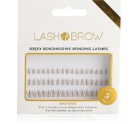 Lash Brow Bonding Eyelashes faux-cils en touffe à coller Extra Small Brownie 1 pcs