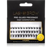 Lash Brow Press&Go Self-Adhesive Eyelashes grappes de faux-cils auto-adhésifs Everyday 1 pcs