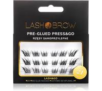 Lash Brow Press&Go Self-Adhesive Eyelashes grappes de faux-cils auto-adhésifs Lashy 1 pcs