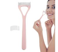 Lash Comb, Mascara Brush, Makeup Separator, Precision Lash Definer, Compact Travel Tool, 1 Pack for Daily Outdoor Beauty Use, 4.72x1.18x1.18 Inches Stainless Steel