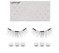 Lash’d Up® Cils Magnetiques Naturel 3 Aimants (peut aussi être porté comme 2 aimants) Faux Cils Volume Russe 3D Réutilisable Découpable (Très naturel)