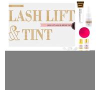 Lash Lift Kit de coloration pour sourcils, lifting des cils et couleur kit de teinture pour cils permanente, dure jusqu'à 8 ans pour la maison, le salon, les cosmétiques pour les voyages, les
