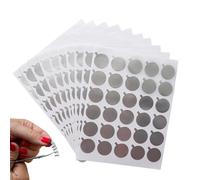 Lash Tech Supplies - Palette De Support De Colle Pour Cils - Palette Adhésive En Feuille D'étain Imperméable, Espaceur De Faux Cils Facile À Enlever, Plateau De Colle Réutilisable, Outil D'extension D