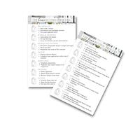 Lashicorn Procédé d'achat de maison - Cartes postales pour immobilier, dépliants pour envoi postale | Lot de 30 | Documents de 10,2 x 15,2 cm pour les clients - Liste de contrôle étape par étape