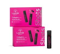 Lashilé Beauty - Complément Alimentaire - Anti-âge Global - Shots Collagène Marin 5000 mg - Type 1 et 3 -Nutricosmétique à boire - Collagène marin 1 et 3, Zinc - Made in France - Programme 1 mois