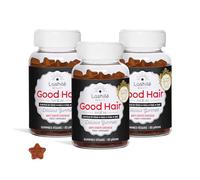 Lashilé Beauty - Complément Alimentaire - Anti-Chute Cheveux & Renforcement Capillaire - Croissance & Densité Good Hair Men - Made in France - Zinc Maca Cheveux de Vénus - Cure 3 Mois 180 Gummies