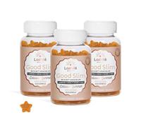 Lashilé Beauty - Complément Alimentaire - Brûle-Graisse Puissant & Silhouette - Aide à la Perte de Poids - Good Slim - Made in France - L-Carnitine, Maté, Vitamines C & B6 - Cure 3 Mois 180 Gummies