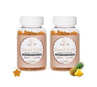 Lashilé Beauty - Complément Alimentaire - Brûle-Graisse Puissant & Silhouette - Aide à la Perte de Poids - Good Slim - Made in France - L-Carnitine, Maté, Vitamines C & B6 - Cure 2 Mois 120 Gummies