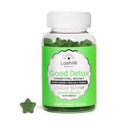 Lashilé Beauty - Complément Alimentaire - Détoxifie & Rééquilibre l’Organisme - Good Detox Vitamines -Made in France - Bouleau, Pensée Sauvage, Probiotiques - Cure 1 Mois 60 Gummies