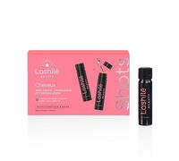 Lashilé Beauty - Shots cheveux Formule 3 en 1 Anti-chute, croissance et fortification Nutricosmétique à boire Programme 14 Jours Cheveux de vénus, roquette, prêle, sélenium Solution Orale 210 ml